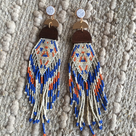 2x1 πHPππ Bohemian Tassel Earrings - Picture 6 of 6